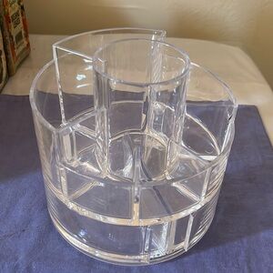 Clear stand-organizer